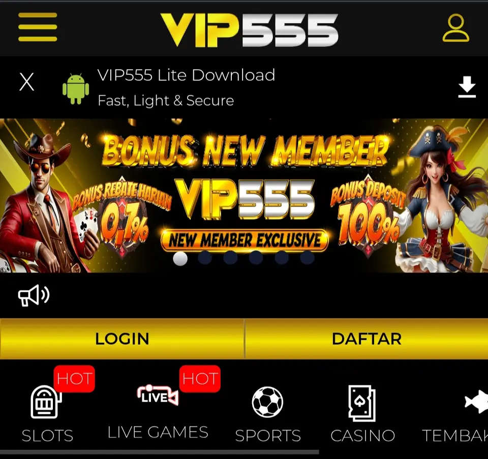 VIP555 APK Resmi Unduh Indonesia