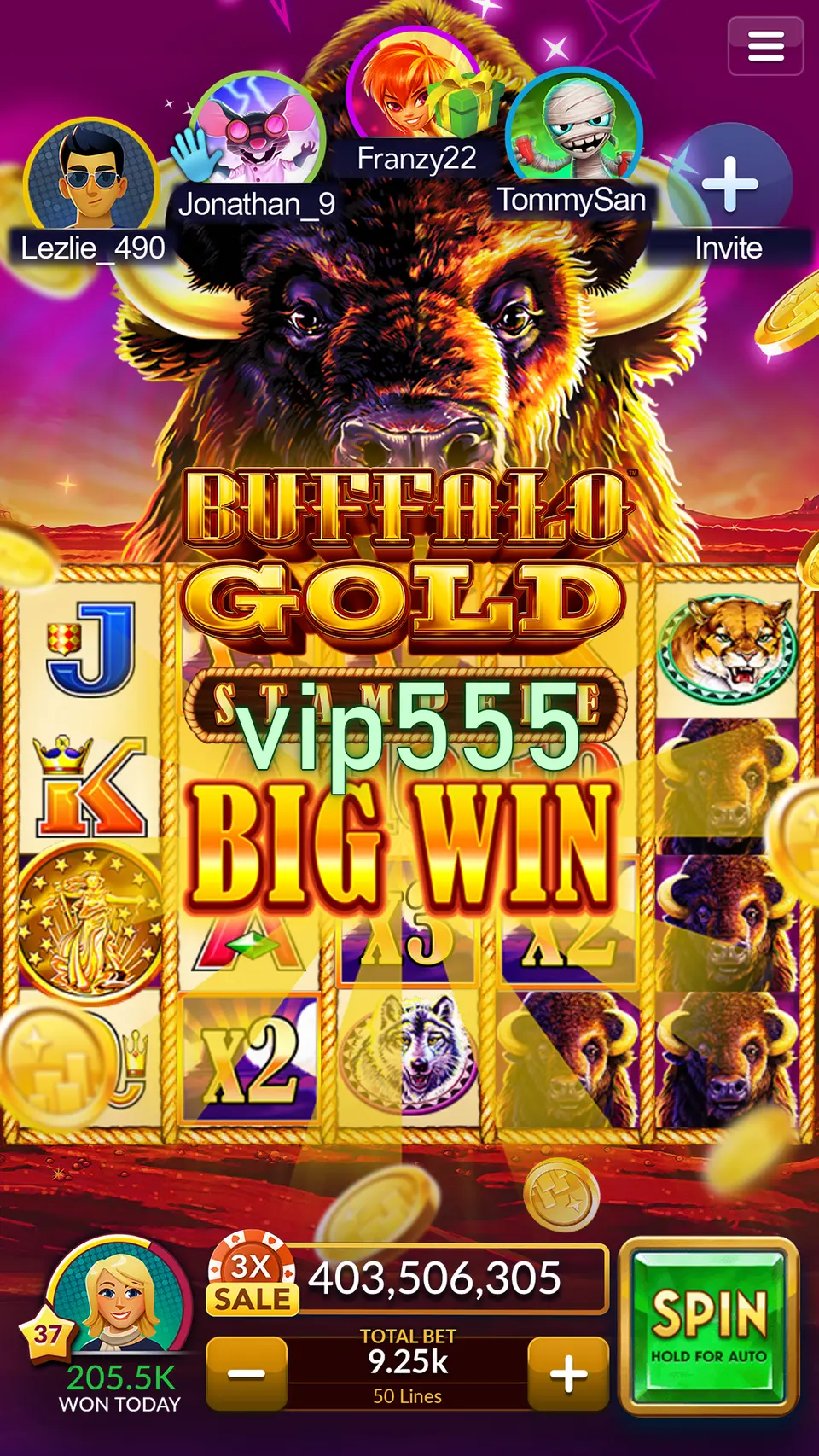 vip555 Tangkapan Layar - APK Resmi